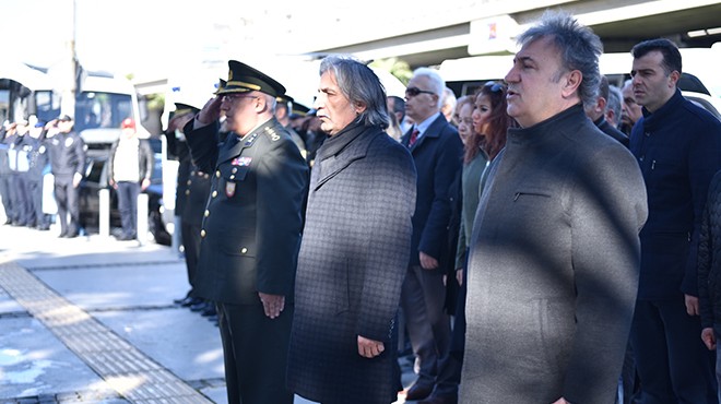 Bornova’da Çanakkale Şehitleri resmi törenle anıldı