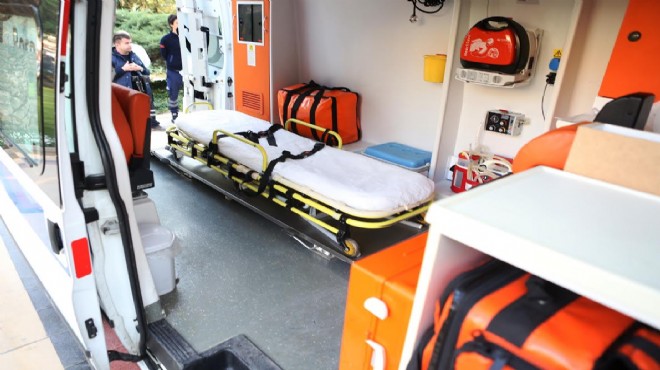Bornova da yeni ambulansla daha hızlı hizmet