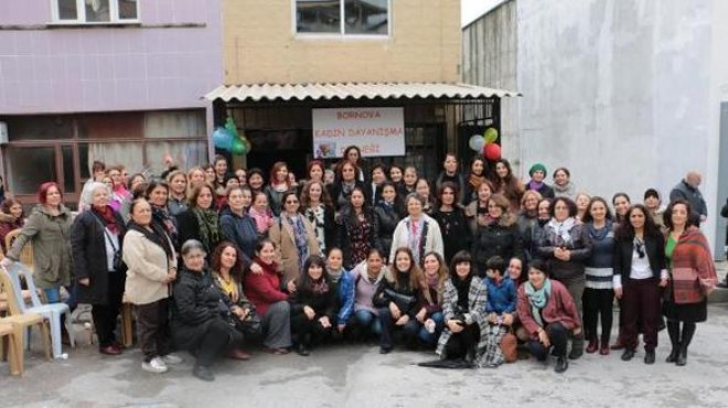 Bornova Kadın Dayanışma Derneği açıldı