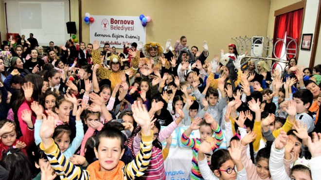 Bornova nın Çocuk Kulübü’nde yeni yıl heyecanı