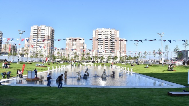 Büyükşehir den yeni cennet: İzmir büyük ustayı unutmadı