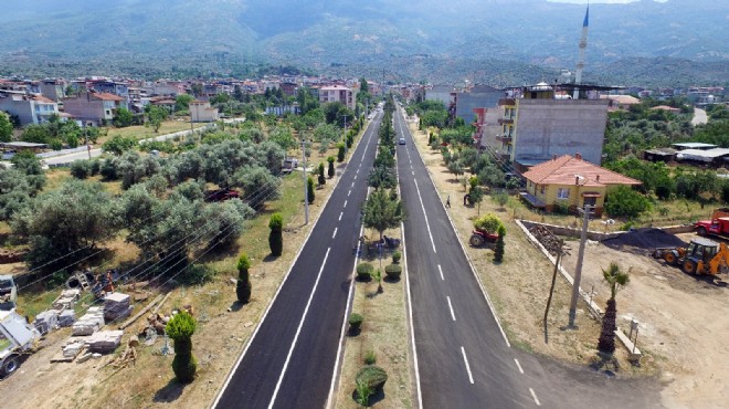 Büyükşehir’den Beydağ’a asfalt dopingi!