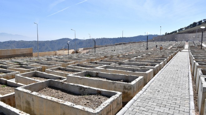 Büyükşehir den o ilçeye yeni mezarlık alanı