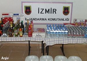 İzmir’de yılbaşı öncesi sahte içki operasyonu
