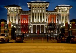 Erdoğan AK Saray da bin 800 kişi ağırlayacak