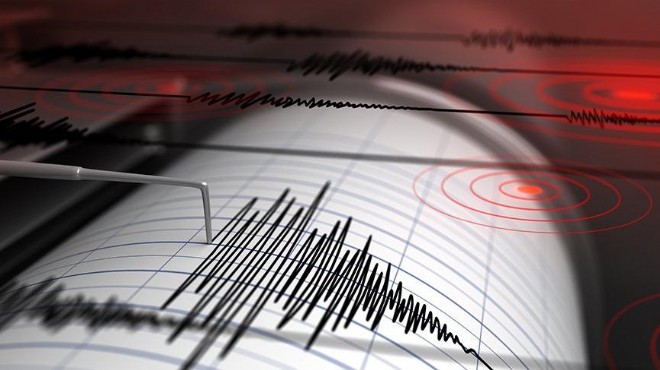 Çanakkale de 3,7 büyüklüğünde deprem
