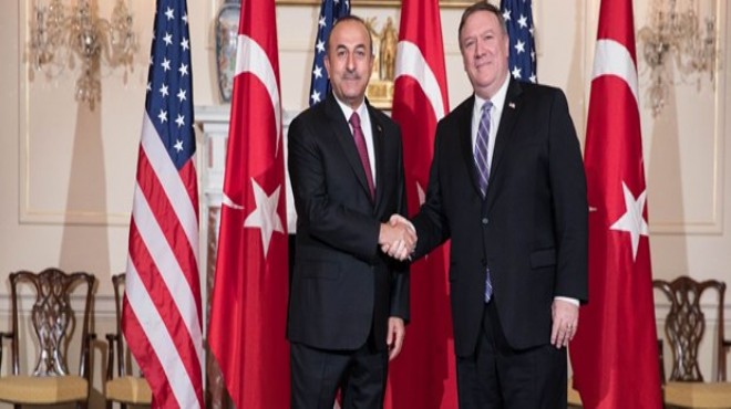 Çavuşoğlu, ABD li mevkidaşı ile görüştü