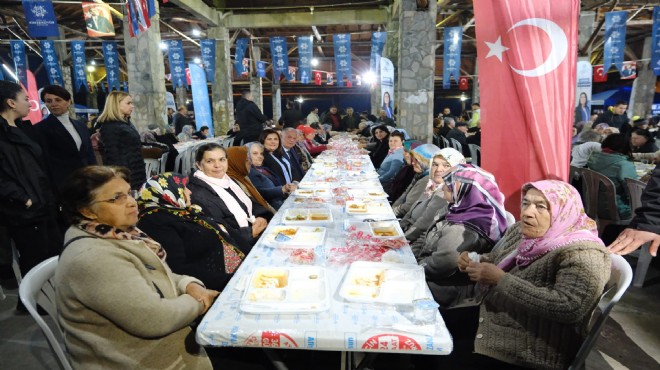 Çerçioğlu, Karacasu da iftar programına katıldı