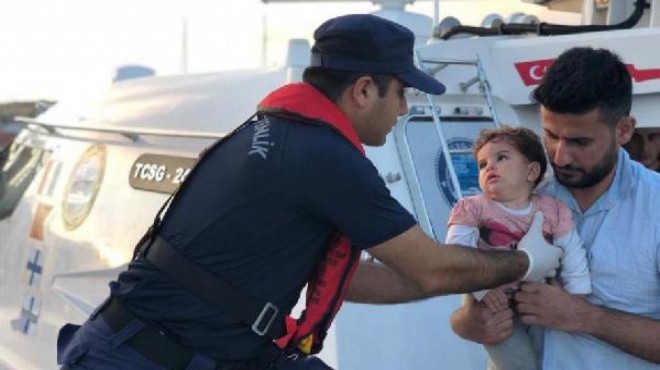 Çeşme açıklarında 39 kaçak göçmen yakalandı