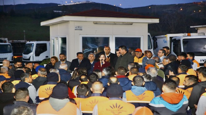 CHP adayı Kınay dan şantiye ziyareti: Karabağlar da hak ettiğimizi alacağız!