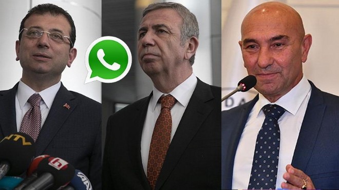 CHP de başkanlardan WhatsApp buluşması