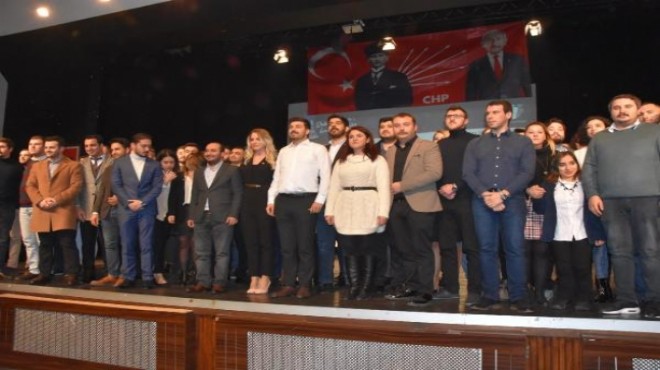 CHP Gençlik ten İzmir de eğilim ve liste çıkışı