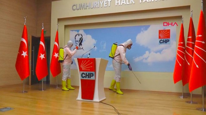 CHP Genel Merkezi geçici olarak kapatılıyor