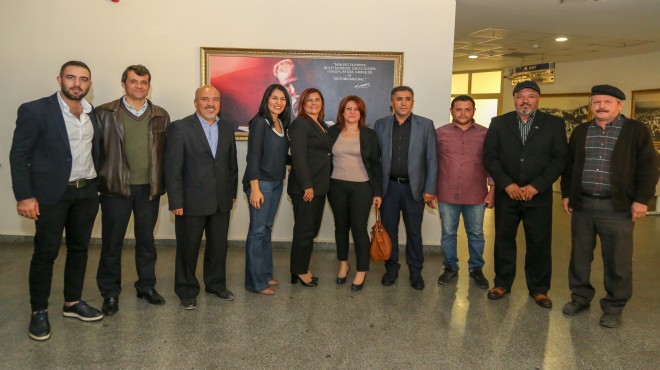 CHP İncirliova dan Başkan Çerçioğlu na Ziyaret