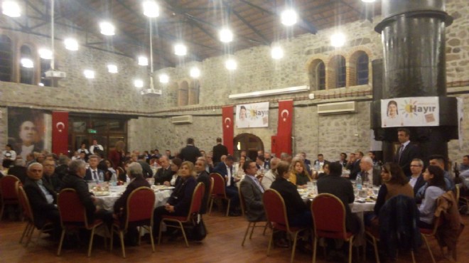 CHP İzmir de dayanışma yemeği: Elde edilen gelirle...