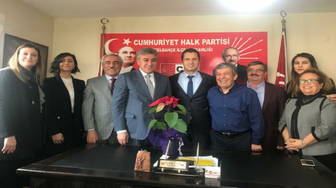 CHP İzmir de ismi il başkan adaylığı ile anılıyordu... Yücel’e destek istedi!