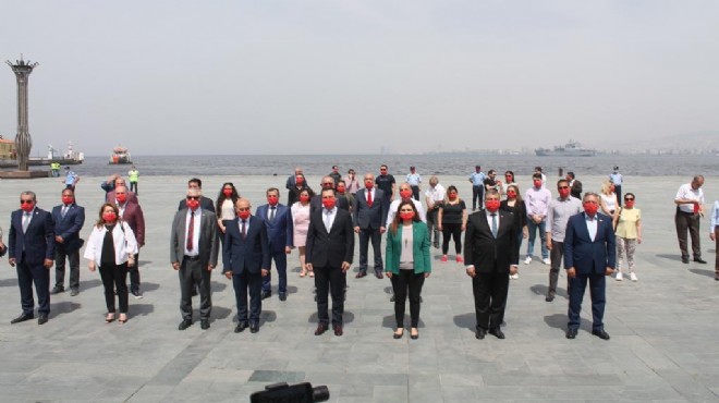 CHP İzmir den  alternatif  19 Mayıs töreni: Sosyal mesafeli, çok mesajlı buluşma!