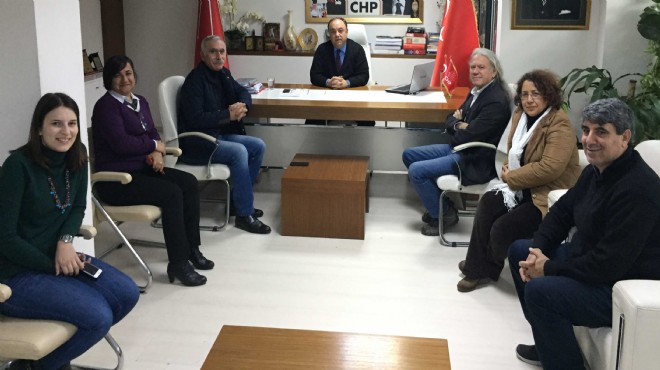 CHP İzmir den Emek ve Demokrasi Güçleri ne destek