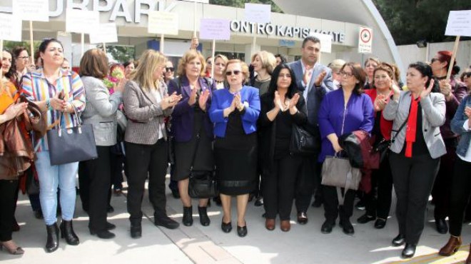 CHP İzmir in kadınlarından TBMM Başkanı Kahraman a tepki