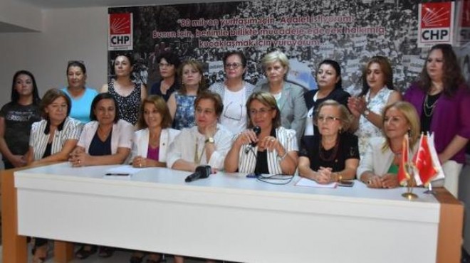 CHP İzmir in kadınlarından cinsel istismara karşı proje