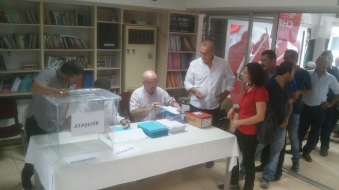 CHP İzmir de parti içi yarışta pazar raporu