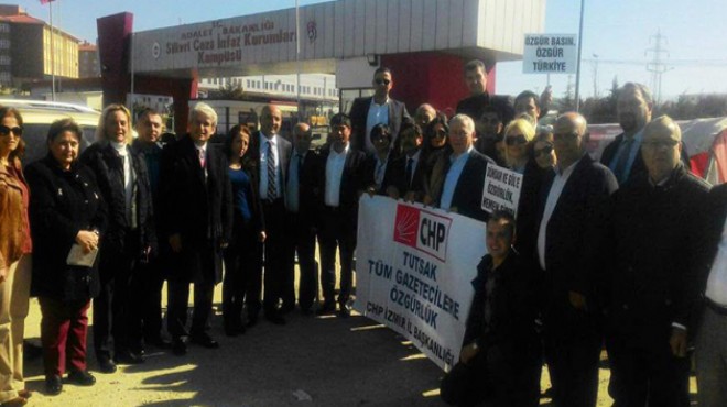 CHP İzmir Silivri’de umut nöbetinde!