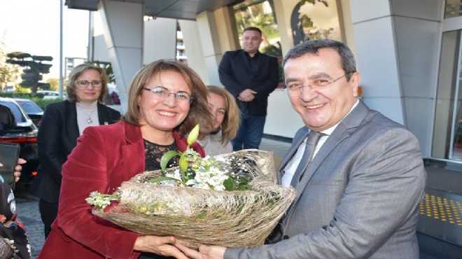 CHP Kadın Kolları Başkanı Köse’den Başkan Batur’a ziyaret
