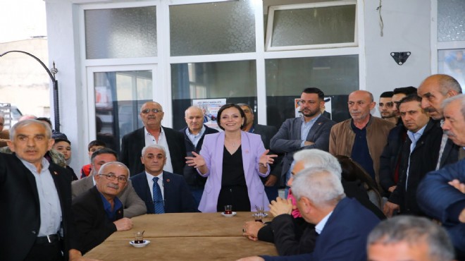 CHP nin adayı Kınay muhtarlarla buluştu: Karabağlar ortak yönetimle yönetilecek