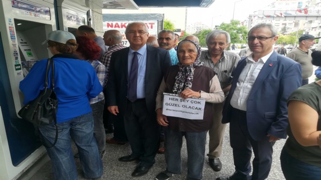 CHP Karabağlar dan İmamoğlu na destek