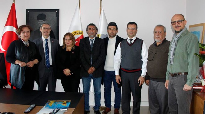 CHP Karabağlar İlçe Örgütü nden İGC ye ziyaret