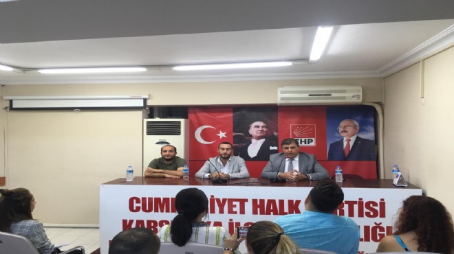 CHP li gençler Karşıyaka da buluştu: Başkan Tugay dan destek sözü