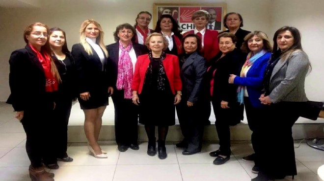 CHP li Kadınlar dan  hayır lı 8 Mart mesajları