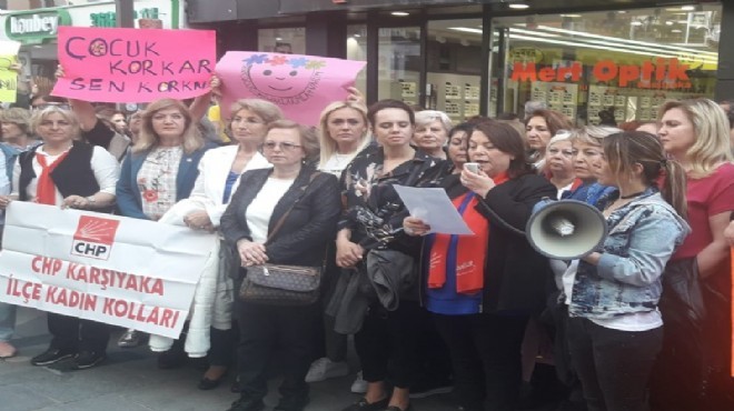 CHP li kadınlardan çifte protesto eylemi