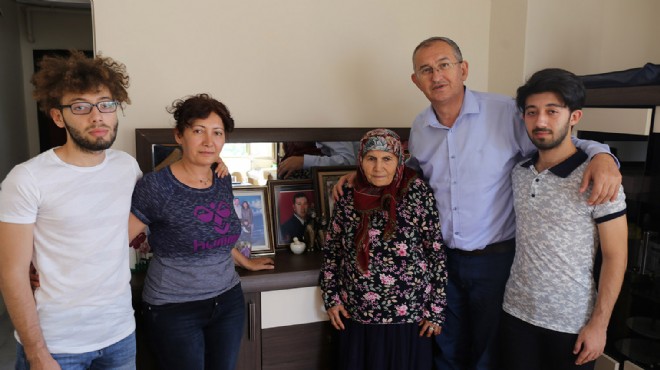 CHP li Sertel, şehit ailelerinin acısını paylaştı