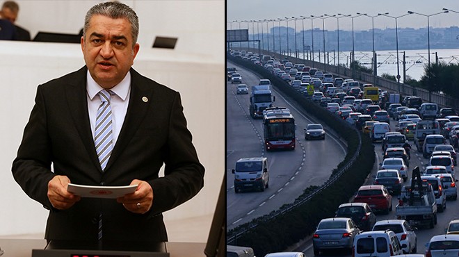 CHP’li vekilden İzmir trafiği için somut öneri: Tek plaka, çift plaka!