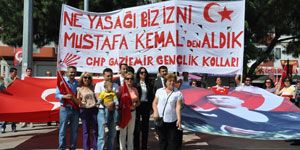 CHP Gaziemir’den alternatif 19 Mayıs kutlaması