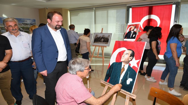 Çiğli de  Atatürk  Sergisi ve  Milli Mücadele  söyleşisi
