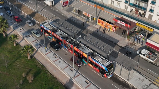 Çiğli Tramvayı açılışı için trafik düzenlemesi
