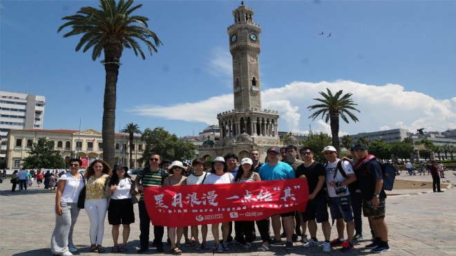 Çinli gazeteciler İzmir de