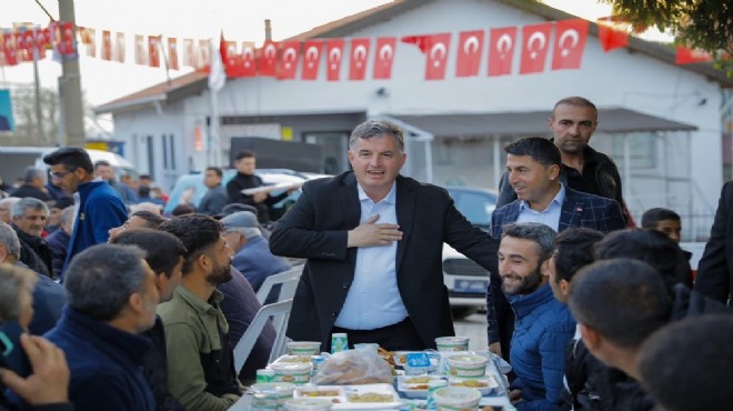 Cumhur İttifakı nın Bergama Adayı ndan Zeytindağ da iftar buluşması: Kent meydanı yapacağız