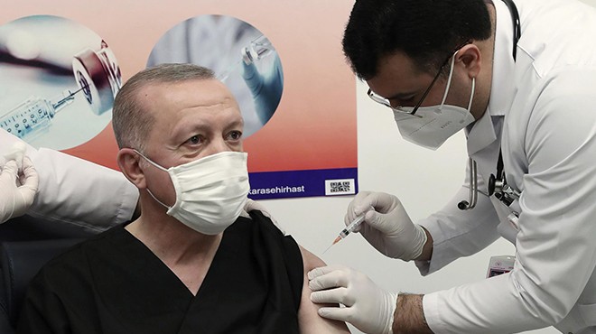 Cumhurbaşkanı Erdoğan aşının ikinci dozunu yaptırdı