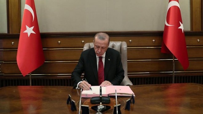 Cumhurbaşkanı Erdoğan dan atama kararları