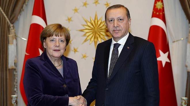 Cumhurbaşkanı Erdoğan dan Merkel ile Suriye zirvesi!