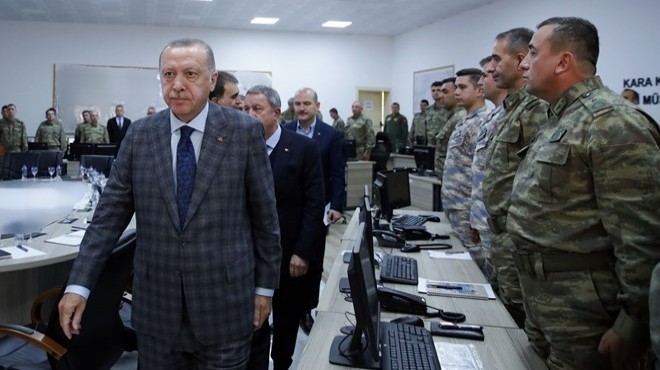 Cumhurbaşkanı Erdoğan dan sınır bölgesine ziyaret