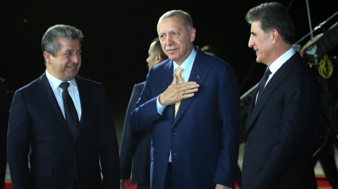 Cumhurbaşkanı Erdoğan Erbil de