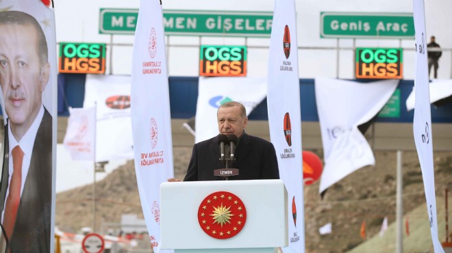 Cumhurbaşkanı Erdoğan dan İzmir de mesaj seli!