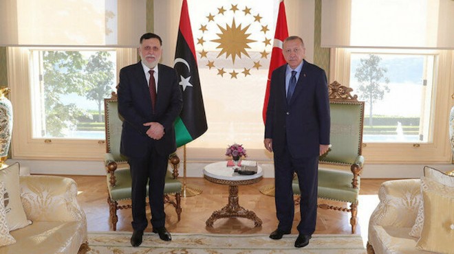 Cumhurbaşkanı Erdoğan Libya Başbakanı nı kabul etti