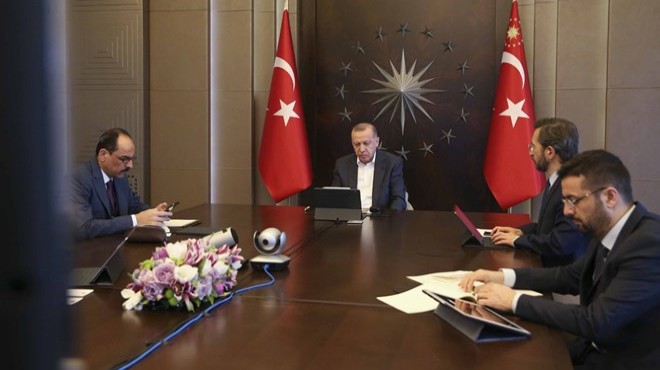 Cumhurbaşkanı Erdoğan MİT Başkanı ile görüştü