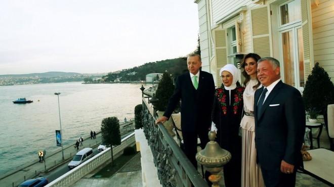 Cumhurbaşkanı Erdoğan Ürdün Kralı nı ağırladı