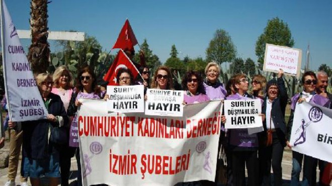 Cumhuriyet kadınlarından İzmir de sandık çağrısı